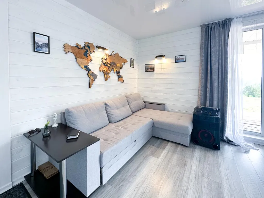 Уютный домик с чаном и видом на Ладожский залив