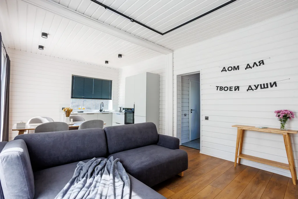 Уютный дом для отдыха на границе с лесом