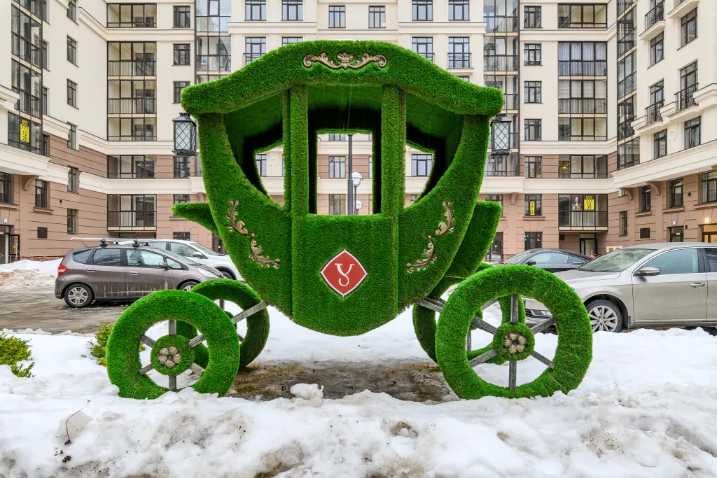 Квартира Квартира Студия с кондиционеромБесконтактное заселение — Санкт-Петербург