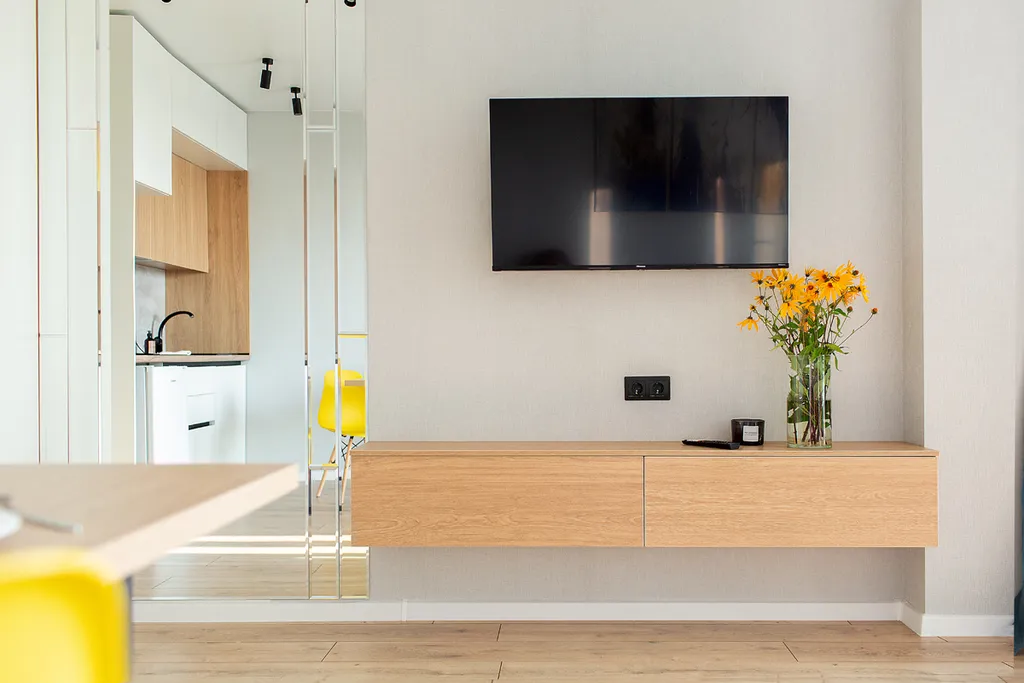 Современная студия с дизайнерским ремонтом в ЖК