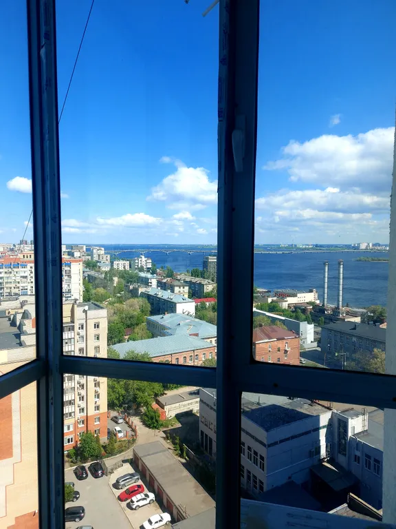 Квартира с видом на Волгу и город