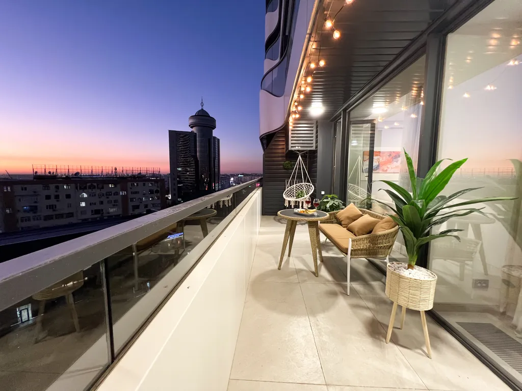 Премиальная двухкомнатная квартира с панорамным видом на Ташкент