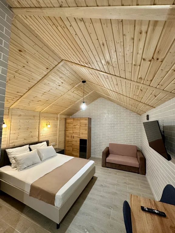 Коттедж 30 кв/м с кухонным модулем