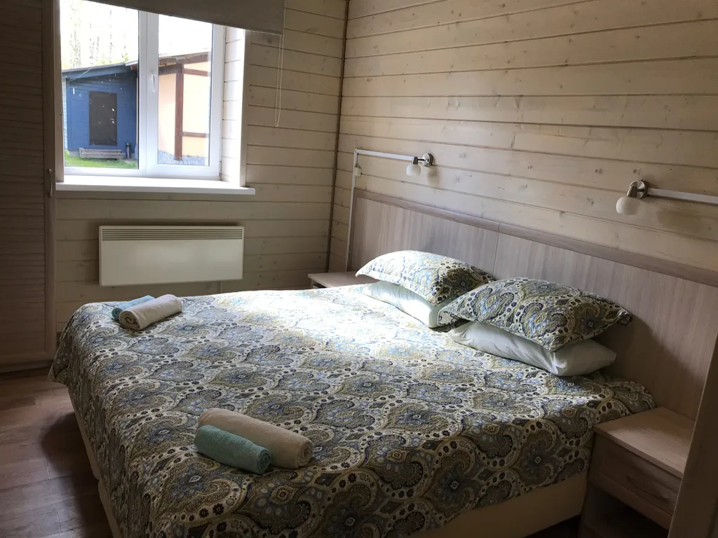 Трехкомнатный коттедж с сауной