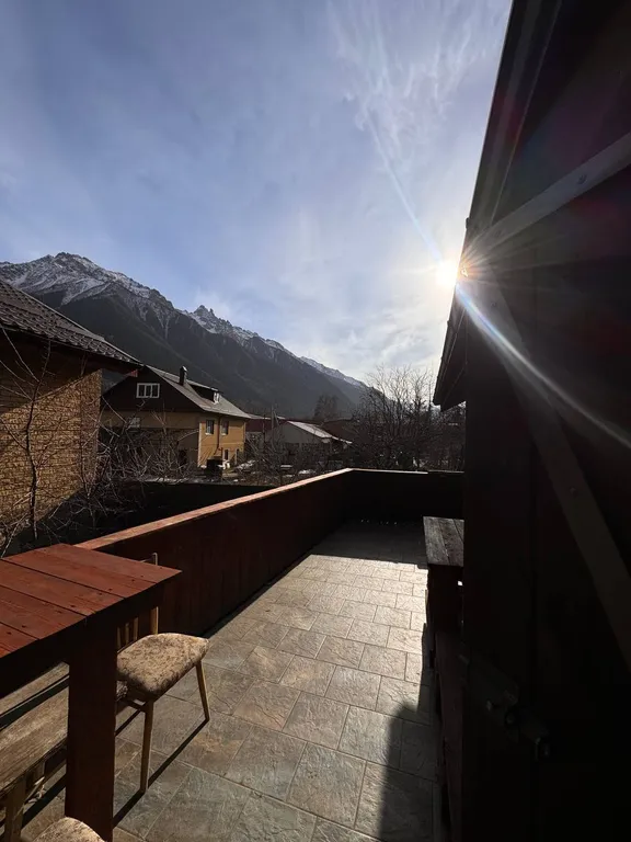 Коттедж Дом с баней и озером — Теберда