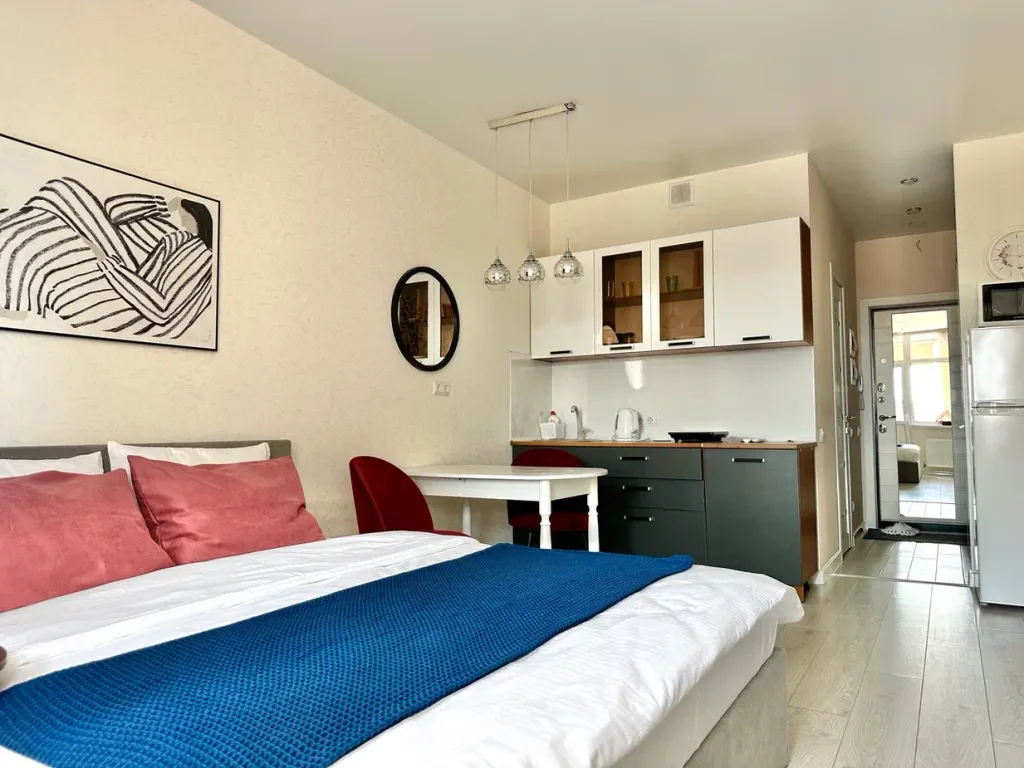 Квартира Квартира Стильная студия с видом во двор с 10 этажа — Анапа