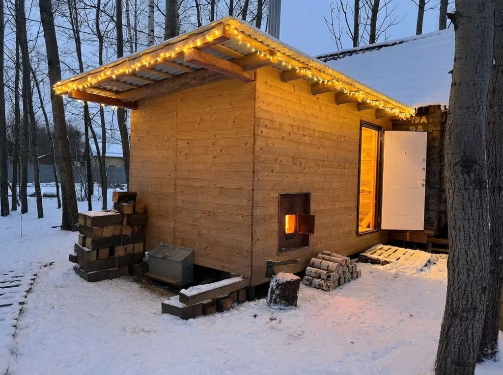 Уникальное шале Леваневка баня