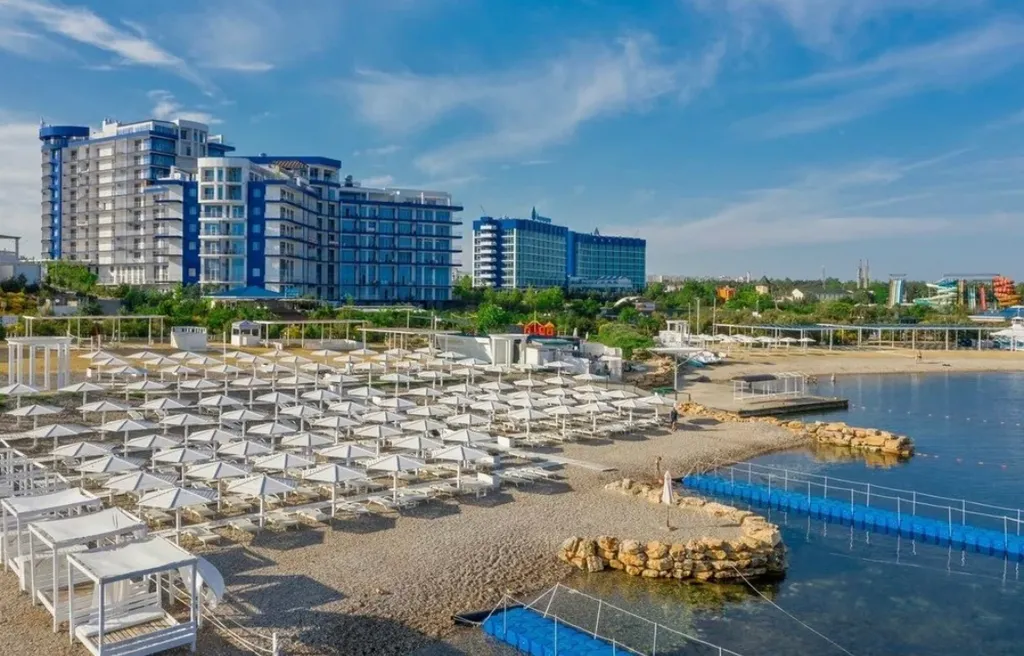 2-х комнатные апартаменты с панорамным видом на море в АкваДелюкс