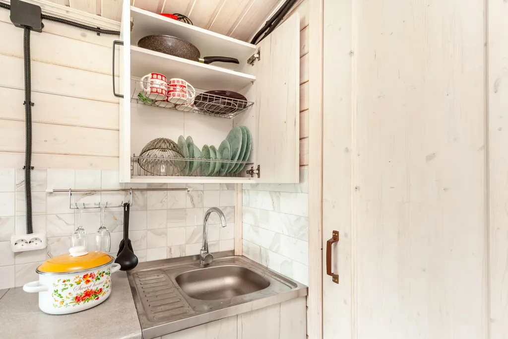 Домик на двоих с панорамным окном №2