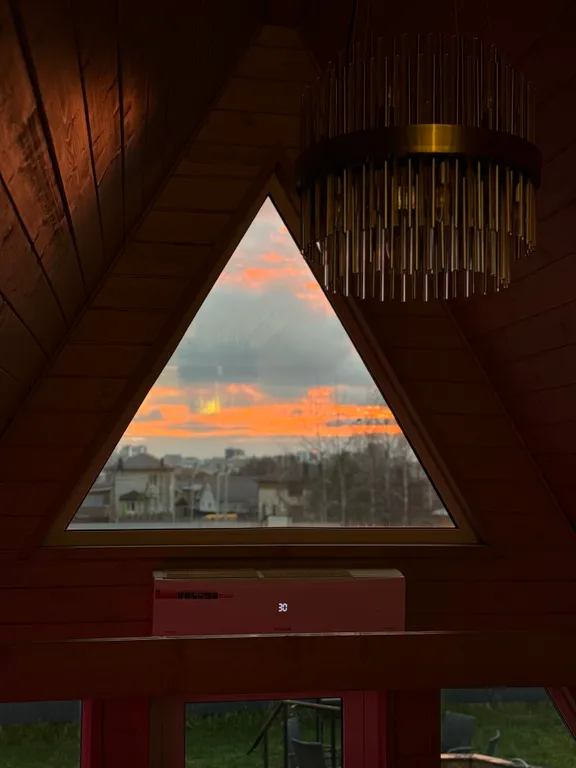 Коттедж Дом А-frame с банным чаном — Казань