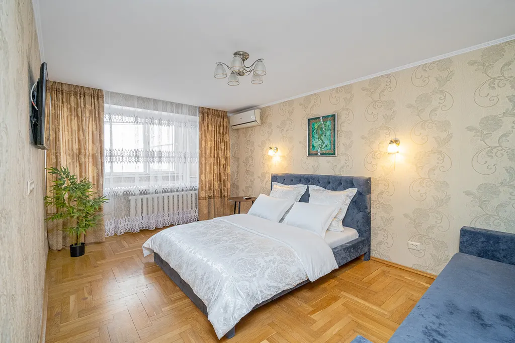 Трехкомнатная квартира с видом на реку Свислочь