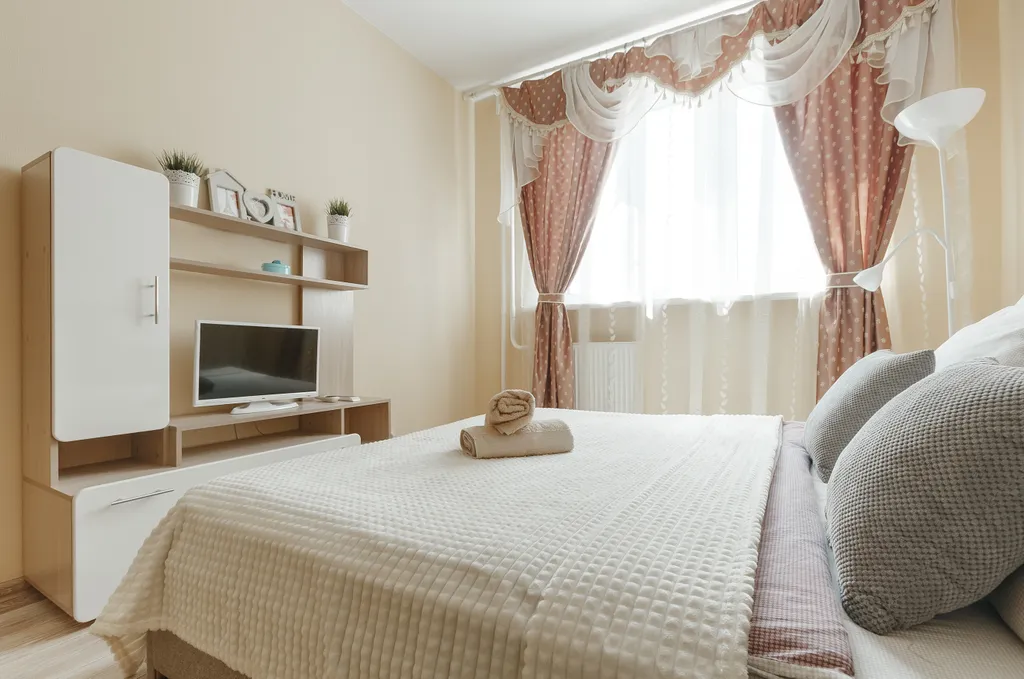 1 комнатная квартира с красивым видом и с кондиционером