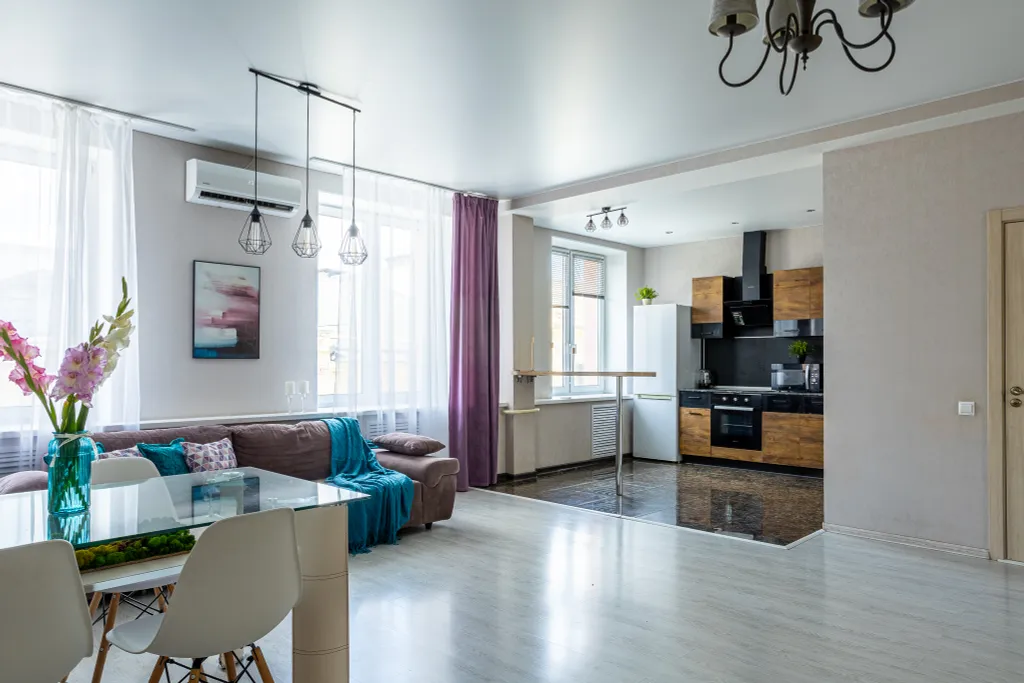 Атмосферная квартира на Ленинградской для большой семьи или компании