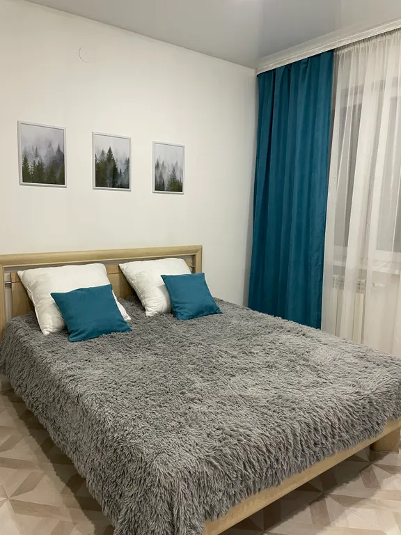 Квартира с двумя двухспальными кроватями