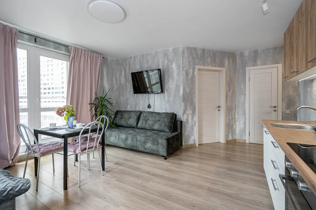 Просторная квартира с панорамным видом