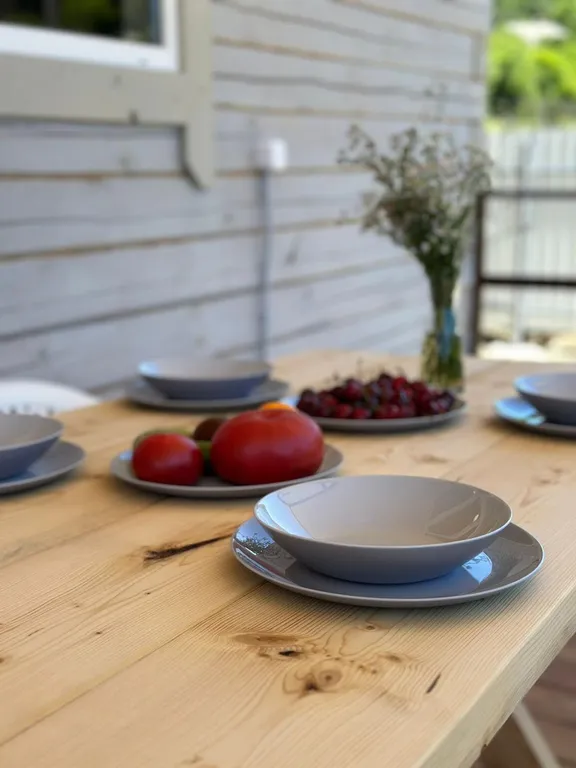 Экодом с видом на горы