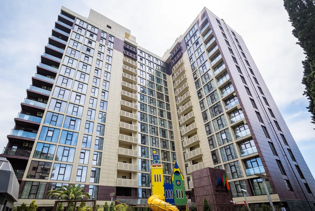 Двухкомнатные апартаменты с панорамным видом в центре