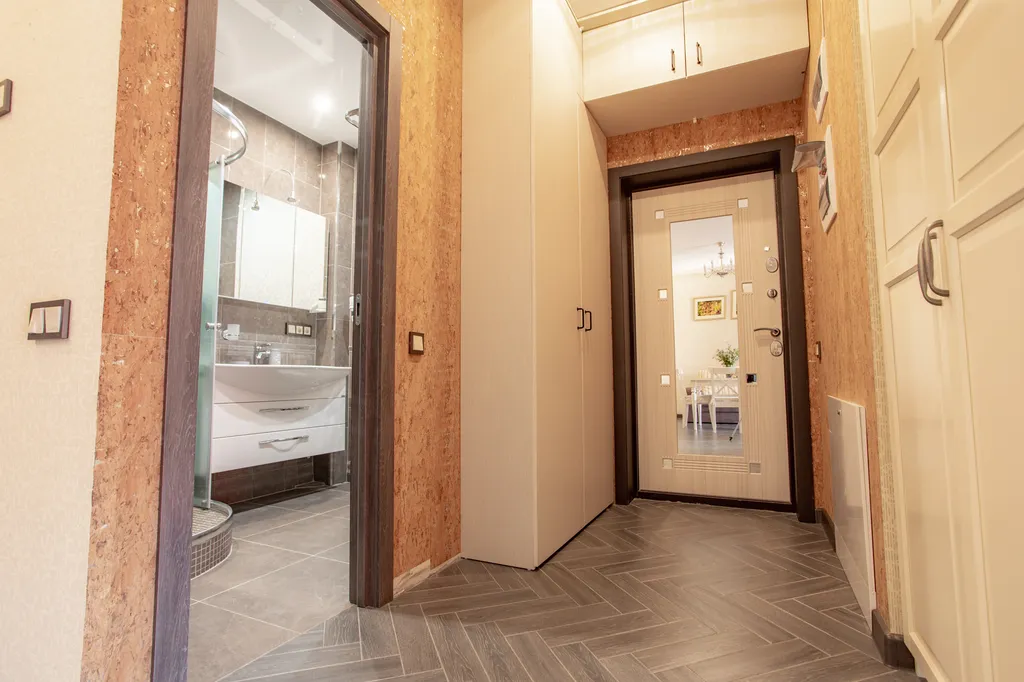 Апартамент с балконом и видом на горы №6