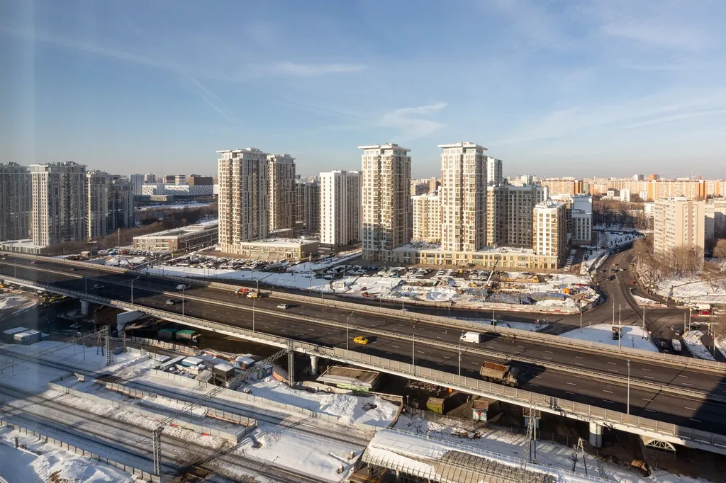 Квартира Квартира Видовая студия Смарт Хост у метро Ботанический сад — Москва
