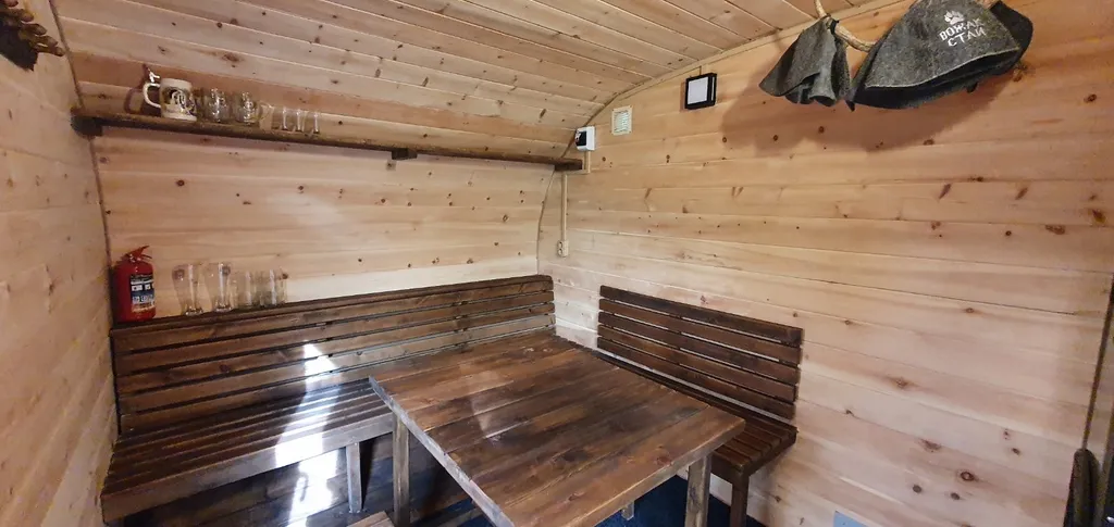 Дом-купол в загородном комплексе