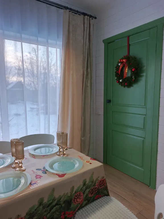 Уютный дом с баней в тихом месте