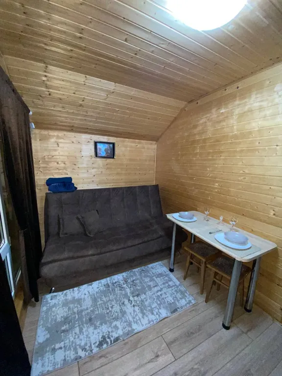 Домики у реки Теберда