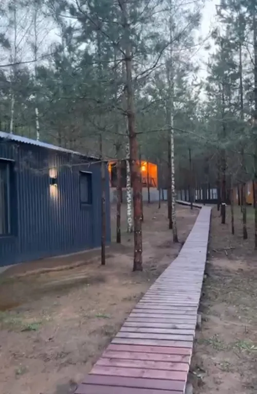 Новый дом на озере Селигер в деревне Заполёк