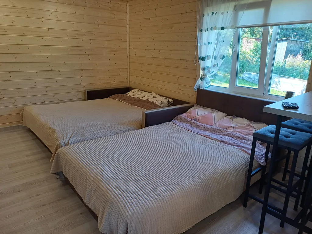 Уютный домик-баня с купелью в тихом местечке