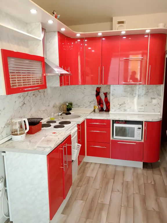 Просторная уютная квартира в спальном районе города