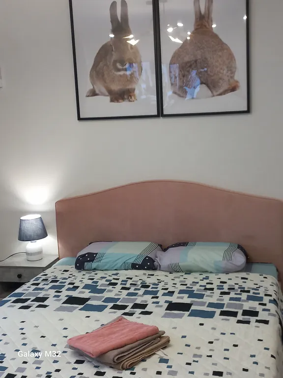 Уютная студия с видом на реку Иртыш