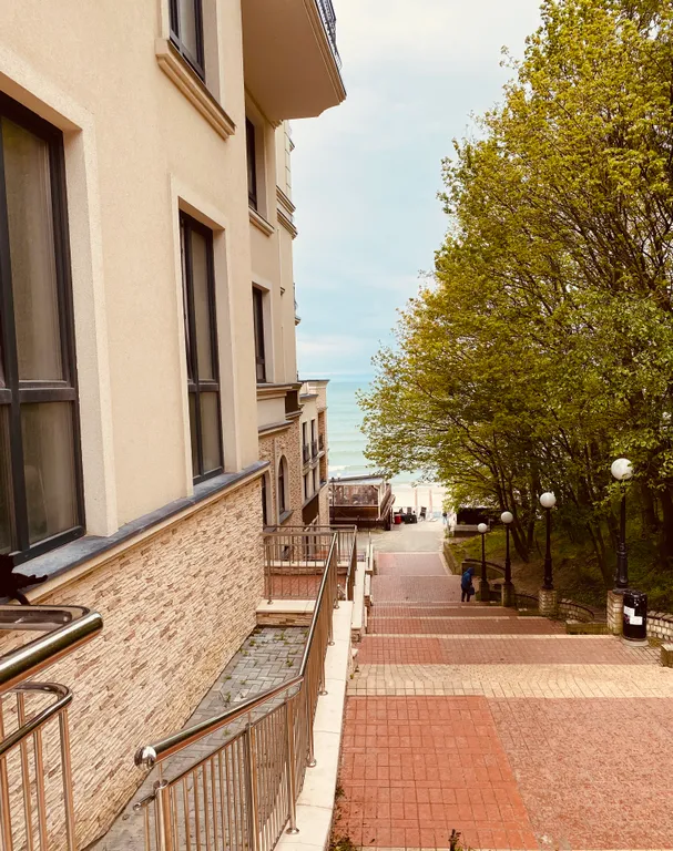 Апартамент на первой линии моря