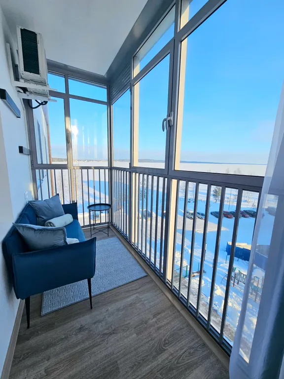 Уютная квартира Маяк с видом на Онежское озеро