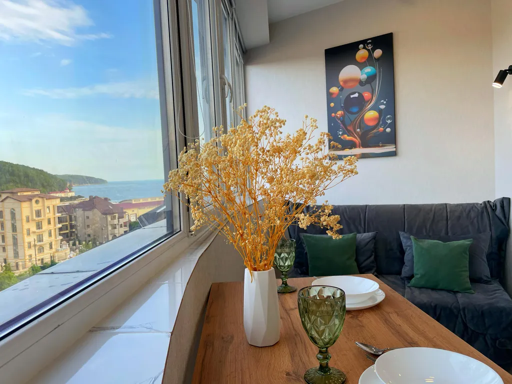 Апартаменты с панорамным видом на горы и море