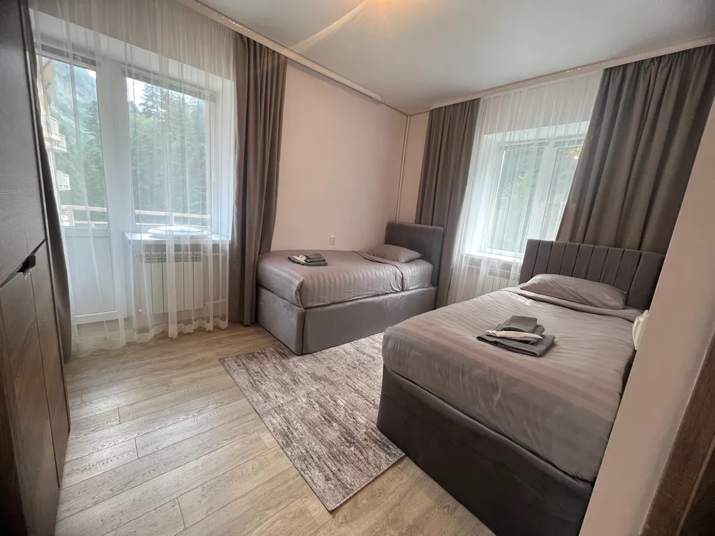 Уютная квартира с видом на горы и лес