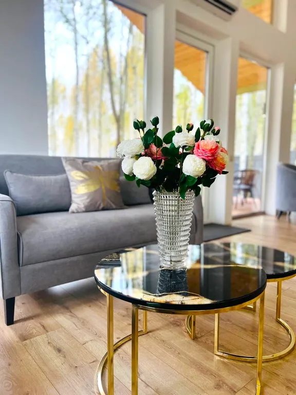 Коттедж Дом Сфера для отдыха и проживания на первой береговой линии — Шаховская