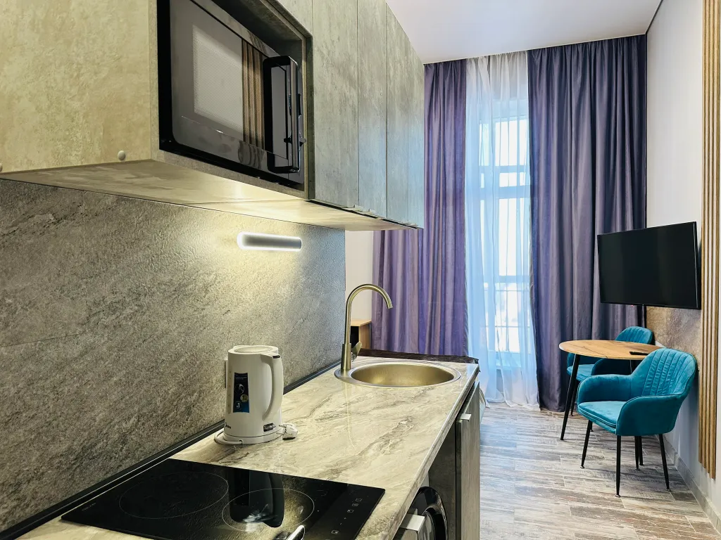 Квартира с евроремонтом в стиле лофт