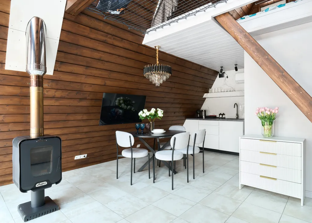 Коттедж Коттедж A-Frame на берегу Ладоги — Сясьстрой