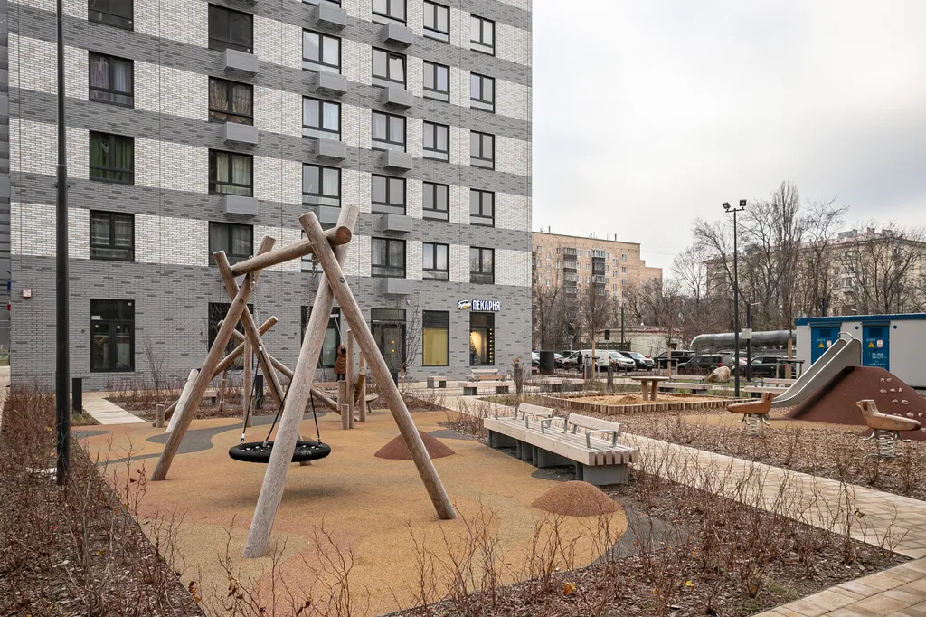 Квартира Квартира с тремя спальнями у метро — Москва