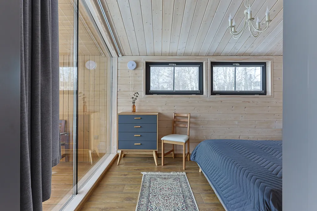 Коттедж с панорамными окнами Куско на Истринском водохранилище