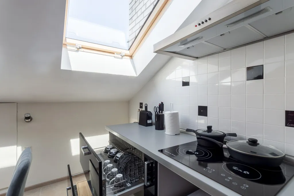 Мансардная квартира в центре города