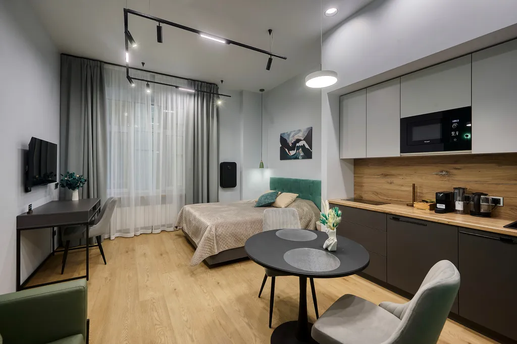 Квартира Квартира Студия Green — Москва