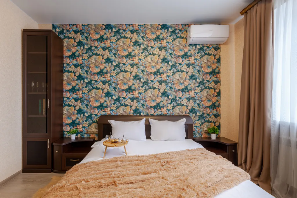 Однокомнатная квартира с видом на Волгу