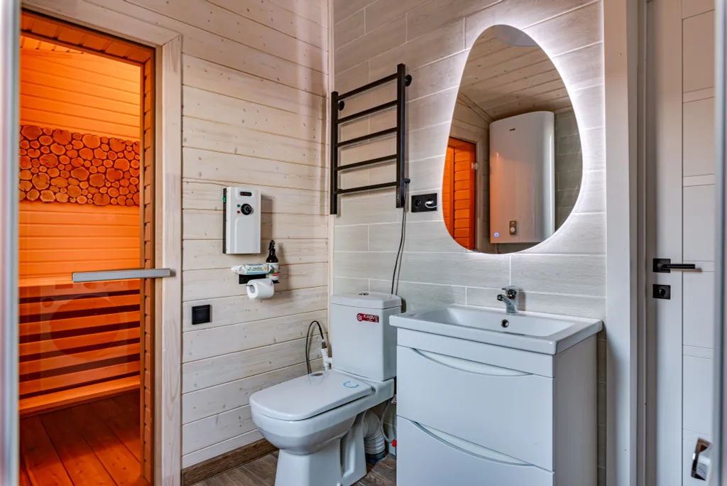 Коттедж Панорамный дом с сауной и камином — Семеновское