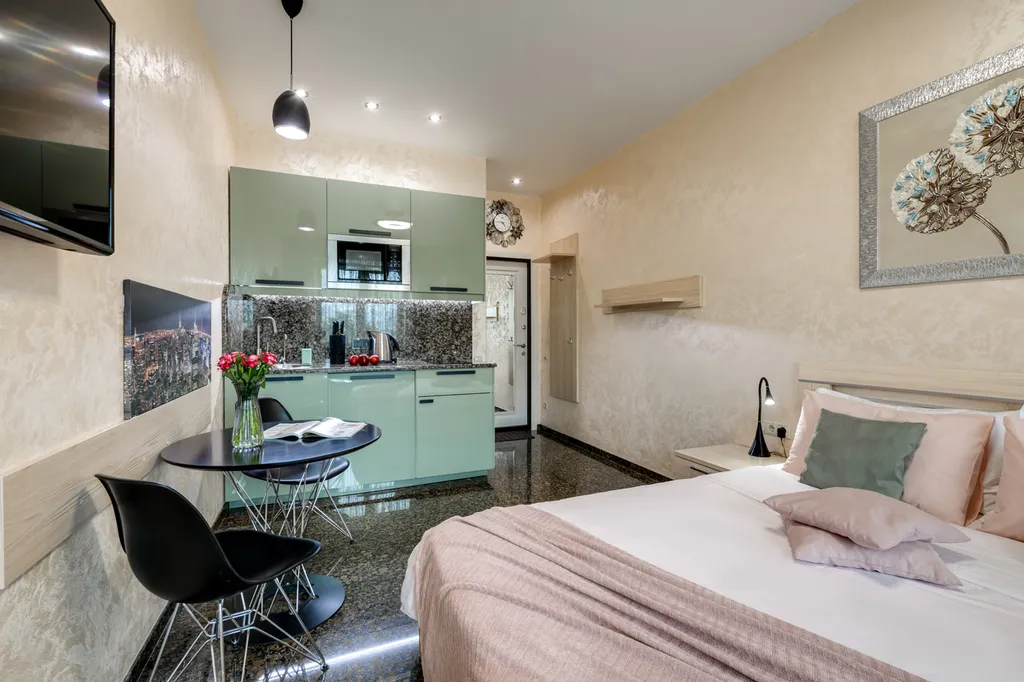 Квартира Квартира Студия из гранита — Москва