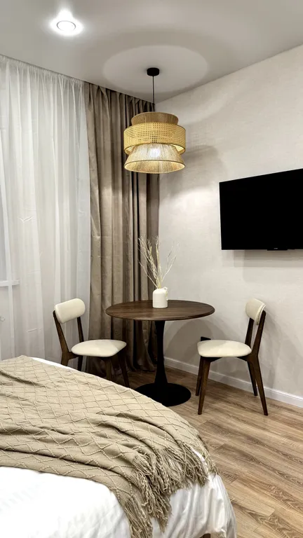 Квартира Уютная квартира в стиле ваби саби в центре жк самолеты — Краснодар