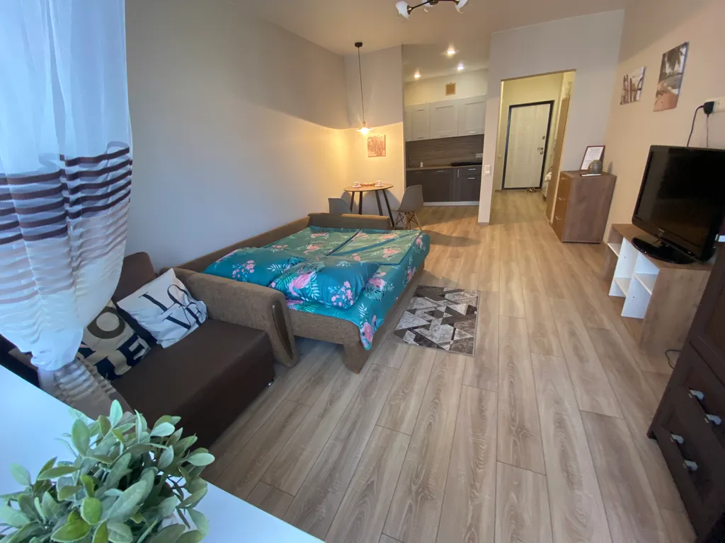 Квартира Квартира Студия Седьмое небо ЖК Лиговский — Краснодар