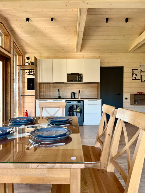 Уютный дом с чаном