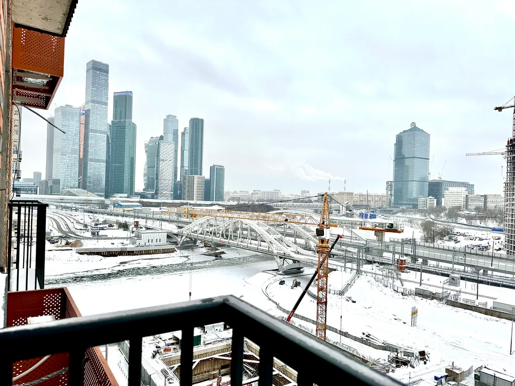 Квартира Дизайнерская 2-комнатная квартира с видом на Москву-сити — Москва