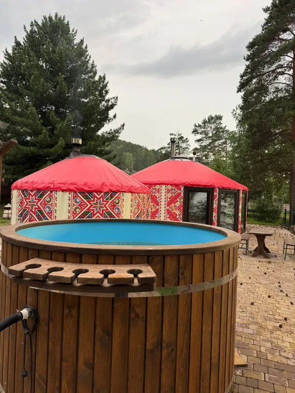 Идеальный отдых на берегу Енисея