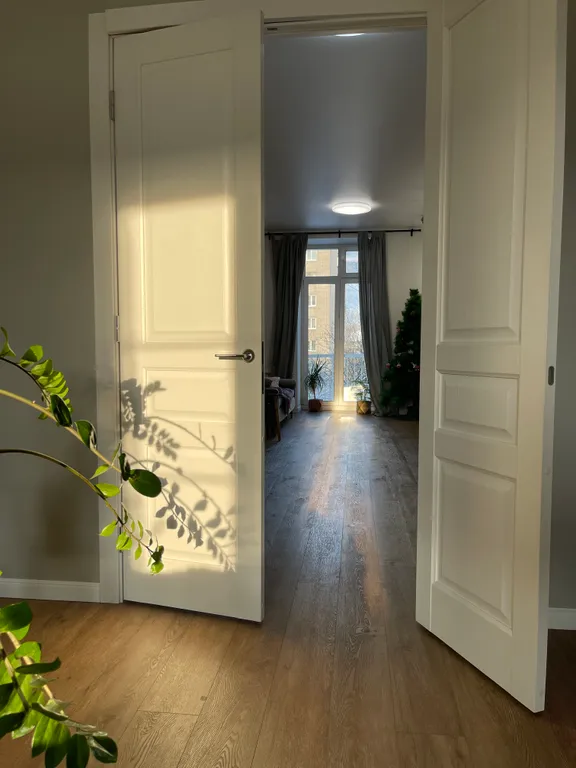 Просторная, светлая квартира в скандинавском стиле в центре города